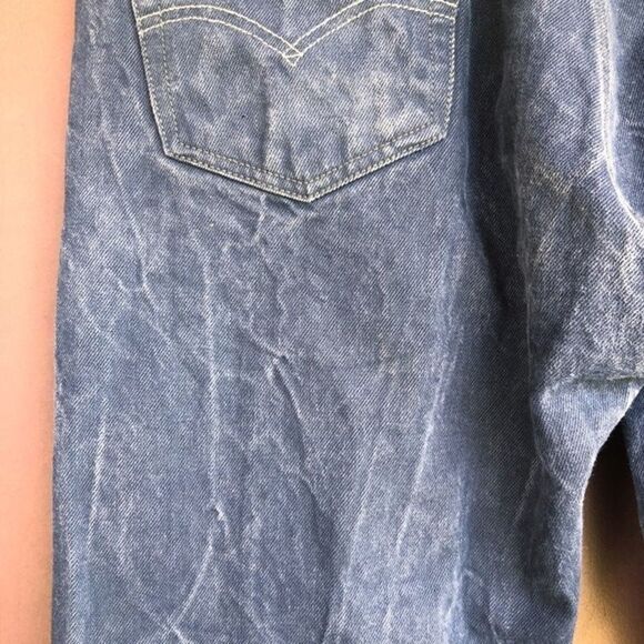 Levi's 501 XX Indigo Jeans Black Tag Size 38x30 Button Fly - Picture 7 of 9